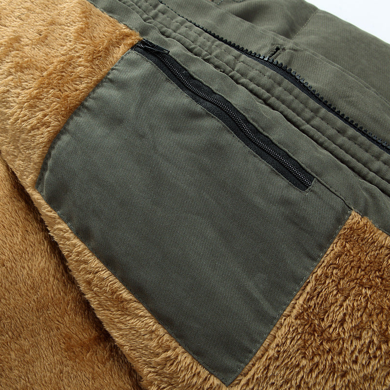 R&B | Herren Winterjacke mit abnehmbarem Kapuze