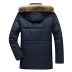 R&B | Herren Winterjacke mit abnehmbarem Kapuze