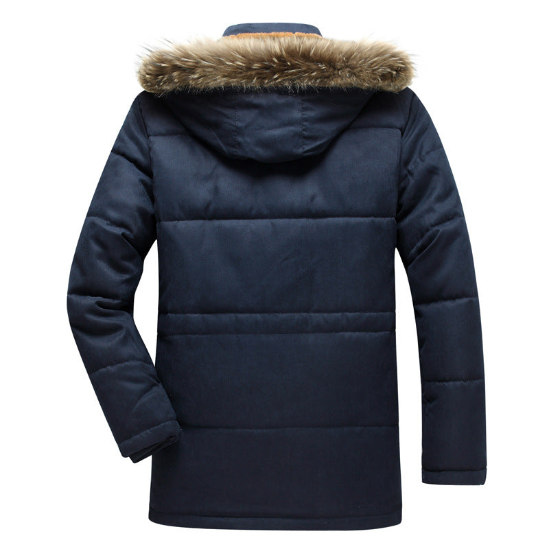 R&B | Herren Winterjacke mit abnehmbarem Kapuze