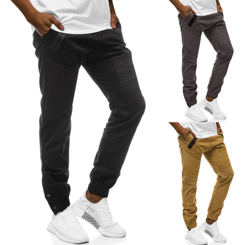Herren sportliche Jogginghose mit modischen Details und komfortablem Schnitt