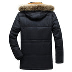 R&B | Herren Winterjacke mit abnehmbarem Kapuze