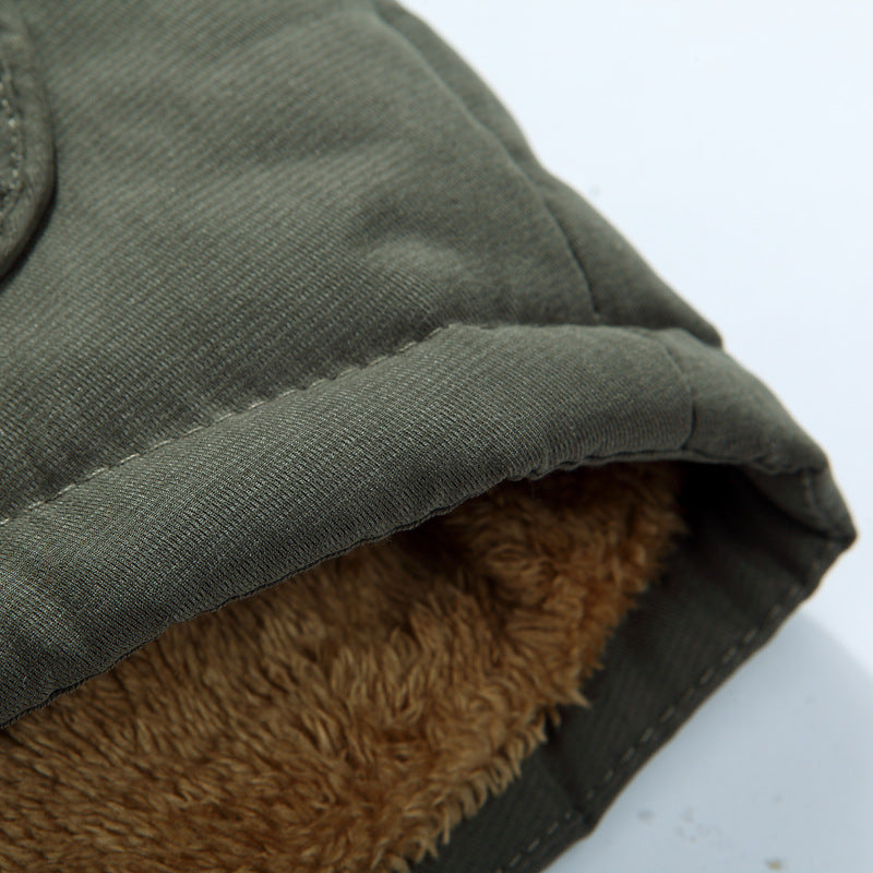 R&B | Herren Winterjacke mit abnehmbarem Kapuze