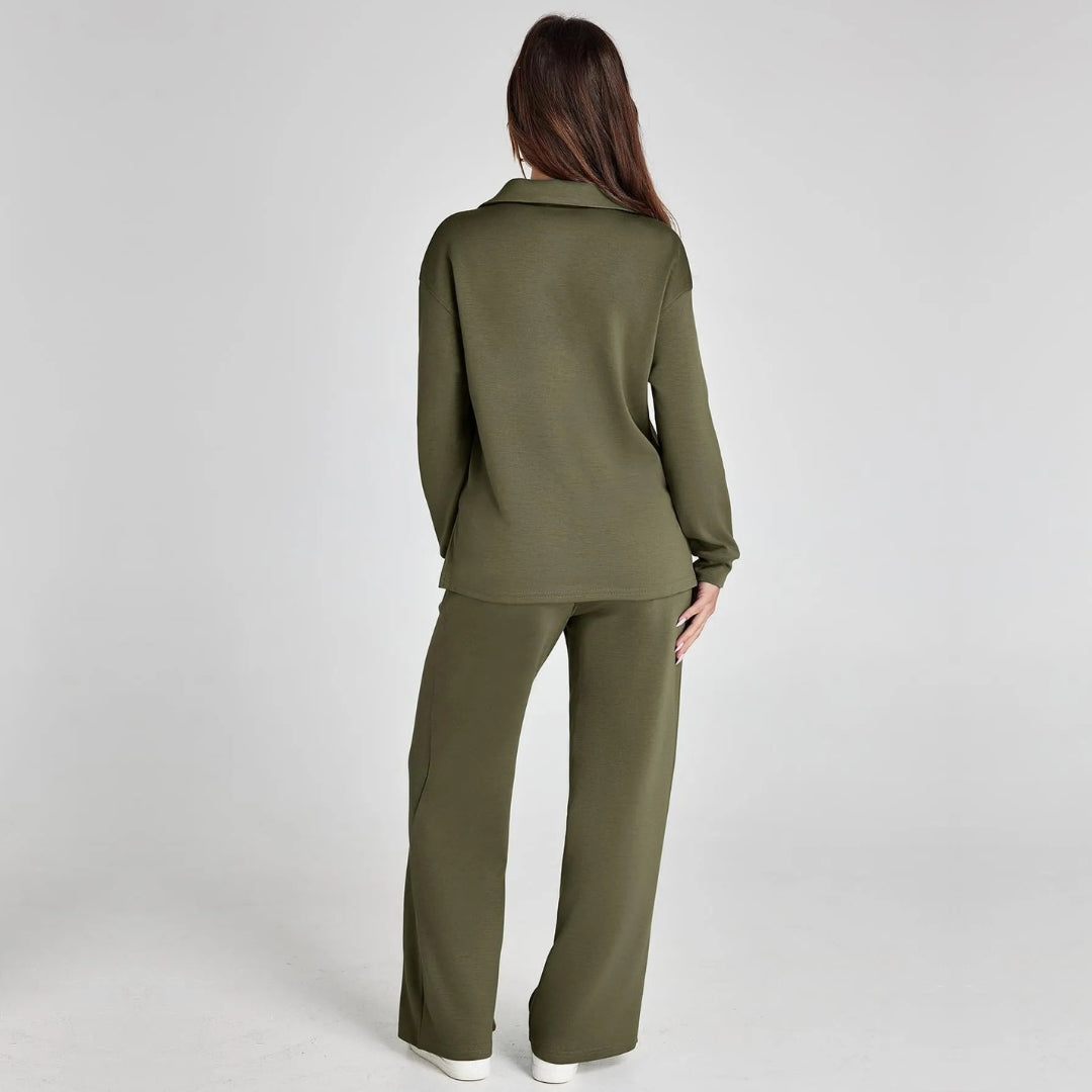 R&B | Damen Loungewear Satz mit Weiten Hosen