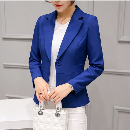 R&B | Eleganter Damen Blazer mit Langen Ärmeln Perfekt für Die Arbeit