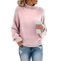 R&B | Bequemer Damenpullover mit Hohem Kragen