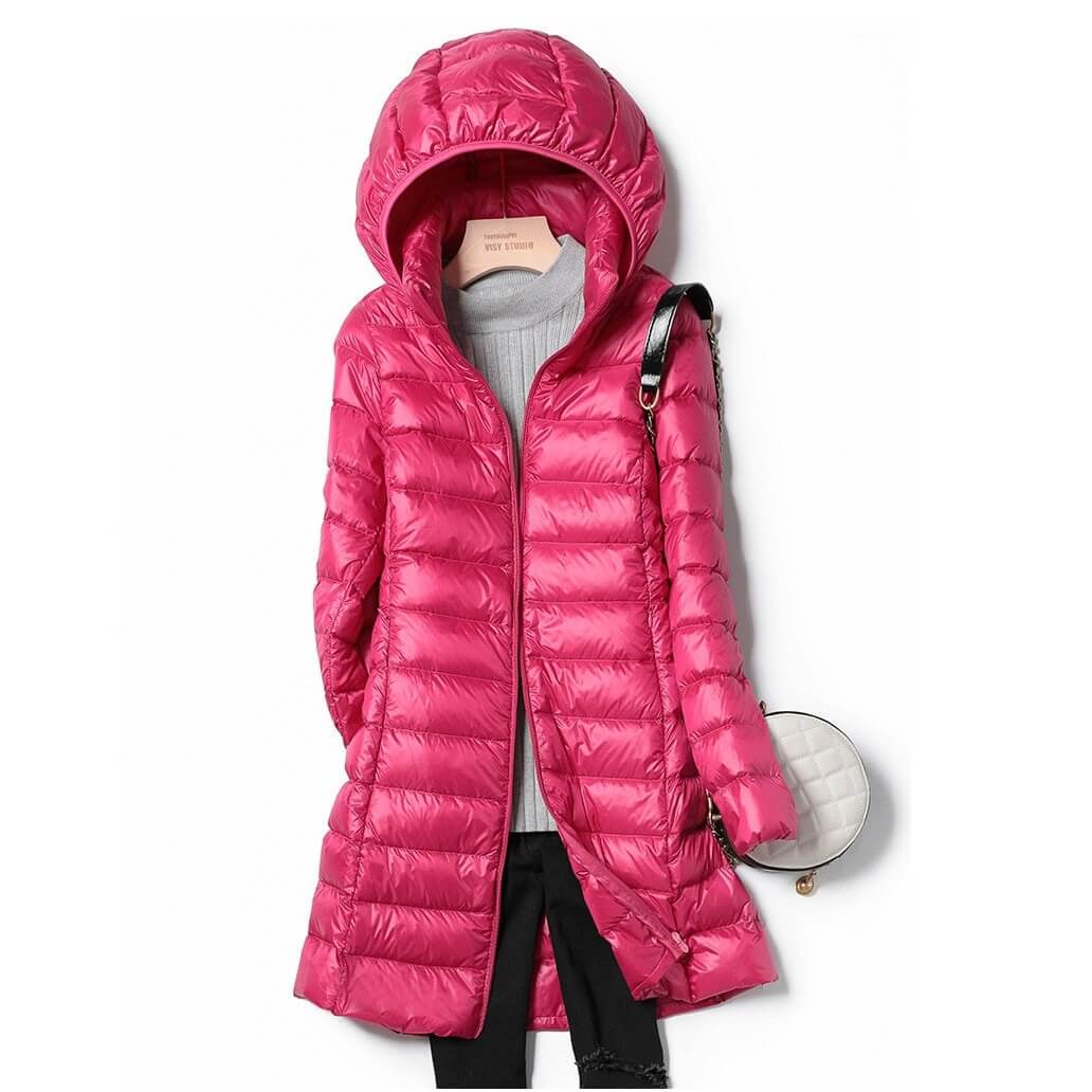 R&B | Damen Ultraleichte Winterjacke Mit Abnehmbarem Kapuzen