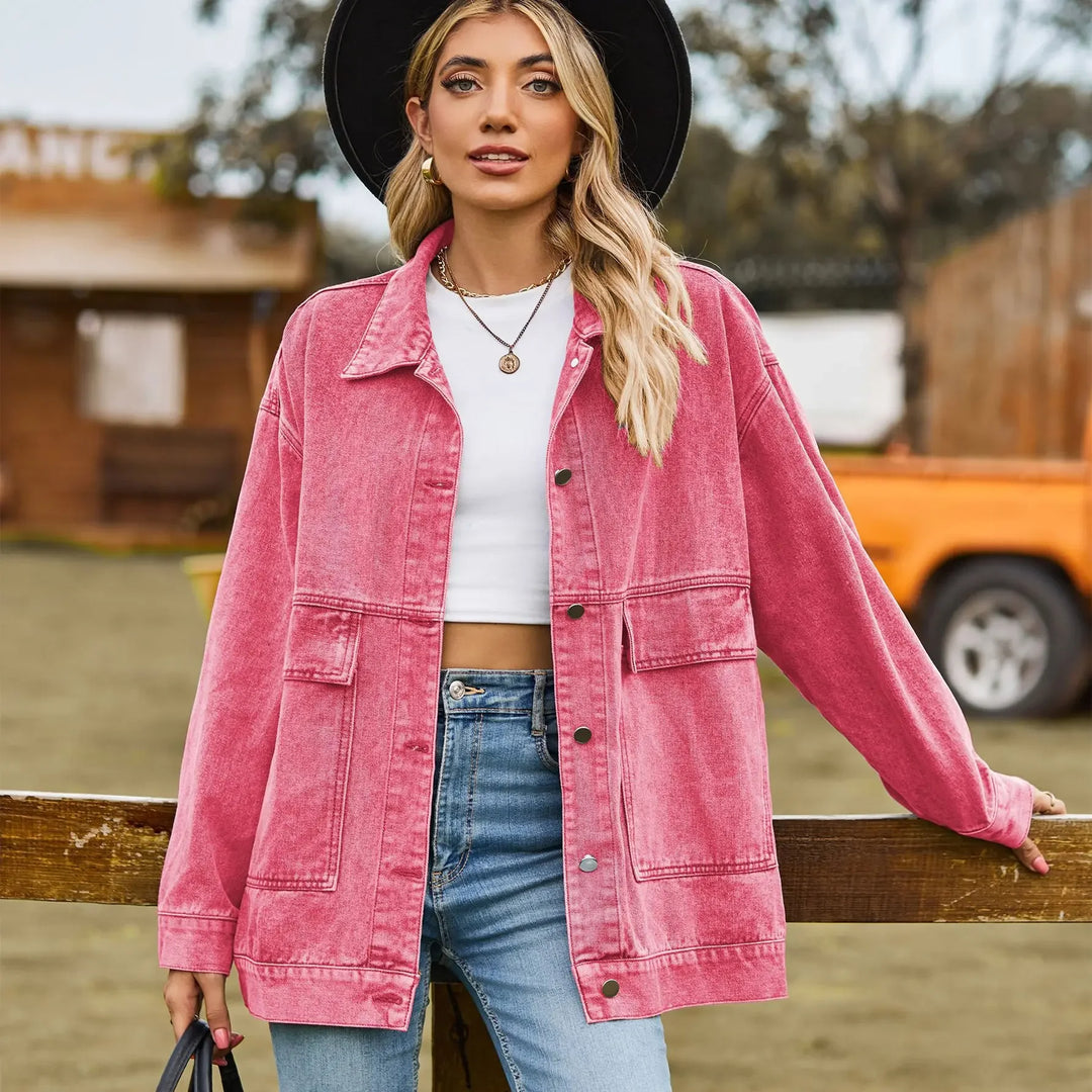 R&B | Vintage Jeansjacke für Frauen