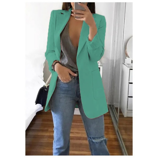 R&B | Blazer für Frauen Khaki Farbe Herbst Moda
