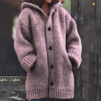 R&B | Lange Jacke mit Kapuze