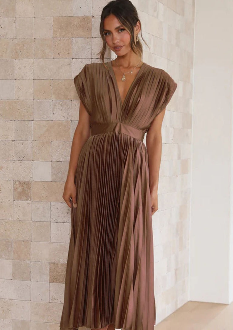 R&B | Elegantes Maxikleid Aus Leichtem Stoff
