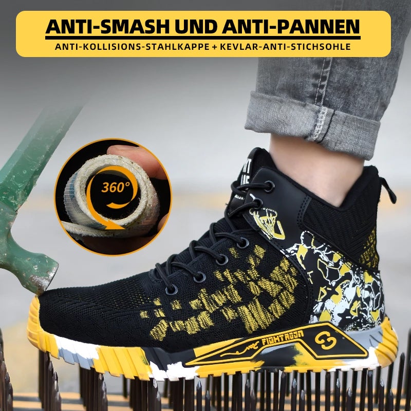 Anti-Smash und Anti-Durchstich, schützen Knöchel-Sicherheitsschuhe R&B