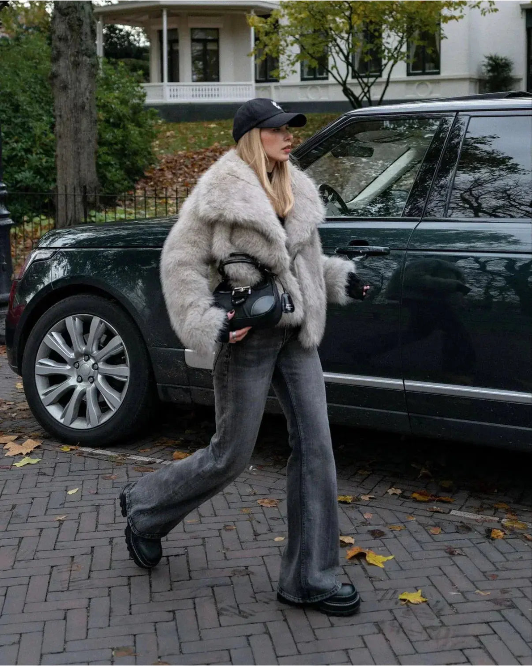 R&B | Fur Coat Damen Reguläre Passform Belle Couture Fp 22 Essentielle Eleganz