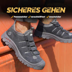 Herren Anti-Smashing Anti-Piercing Big Toe Cap Sicherheitsschuhe Freizeitschutzschuhe R&B