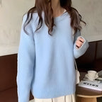 R&B | Damen Oversize-Pullover mit Schlichtem Look