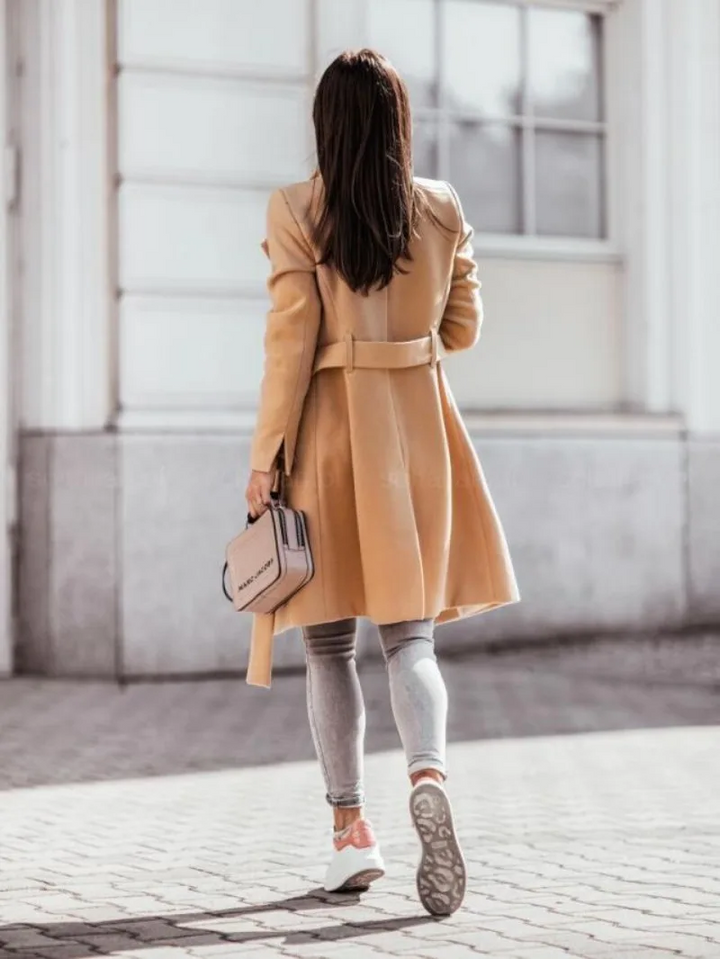 R&B | Taillierter Trenchcoat für Frauen Herbstkollektion