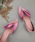 Handgemachte Spitzenballerinas mit Rosenblüten - Odette R&B