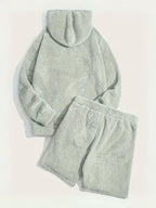 R&B | Fluffy Hoodie und Shorts