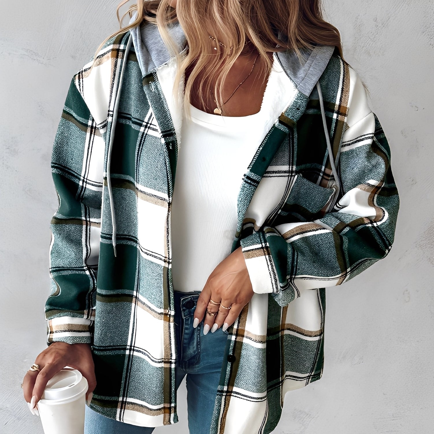 R&B | Freizeit, Warme Kapuzenjacke für Frauen