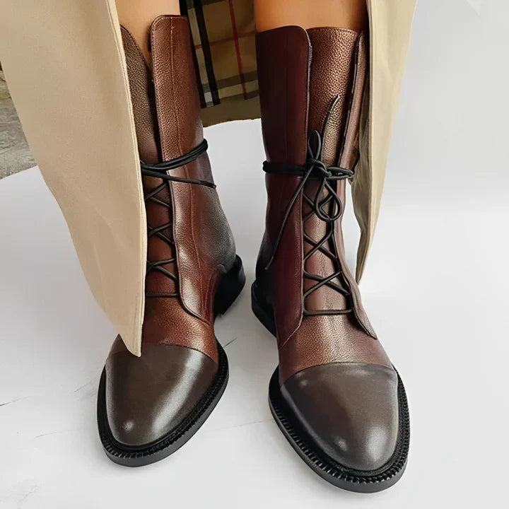R&B | Klassische Damenstiefel aus Leder