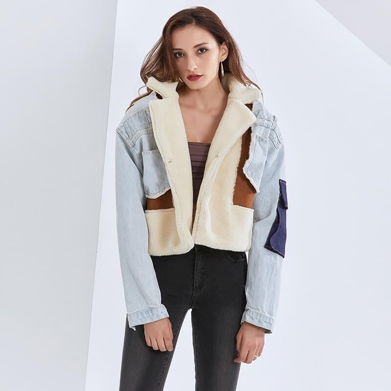 R&B | Baumwoll Patchwork Jacke