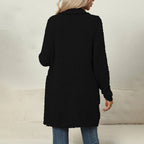 R&B | Einfarbiger Strickjacke