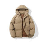 R&B | Warme Damenjacke mit Futter und Kapuze