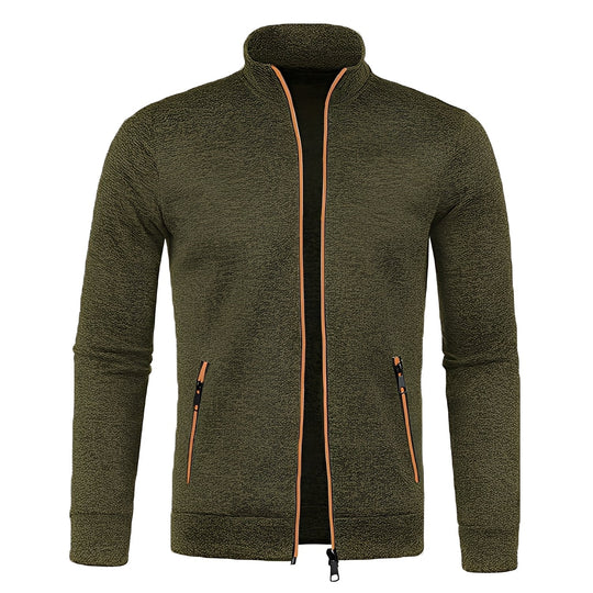 R&B | Stylische Jacke mit Reißverschlusstaschen für Herren