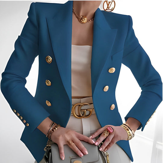 R&B | Klassischer Blazer mit Knöpfen für Frauen