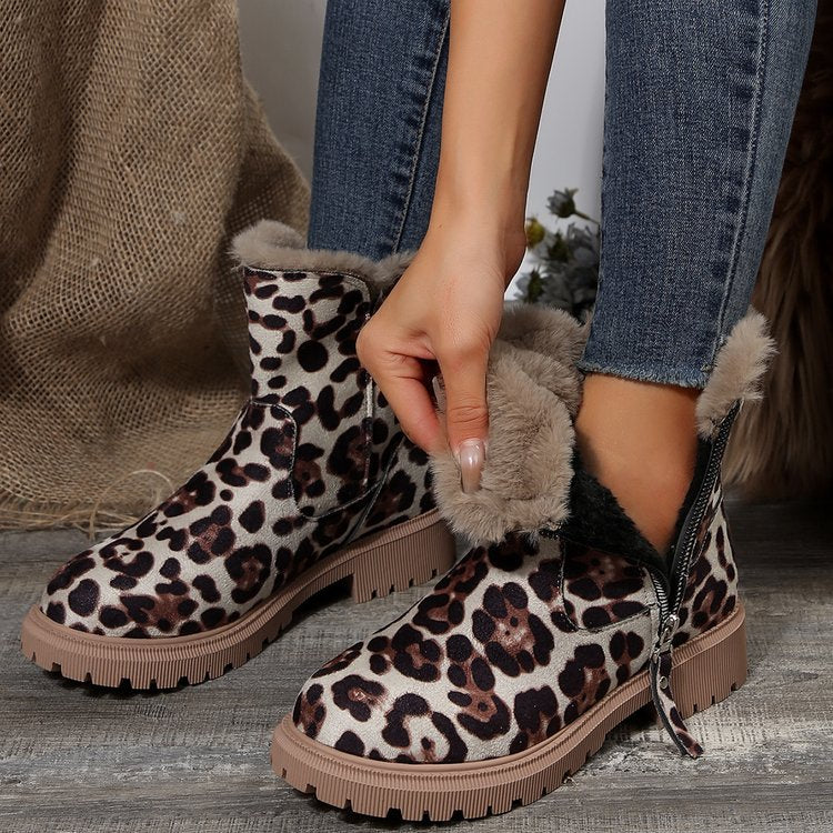 Damen-Winterstiefel aus Wolle R&B R&B