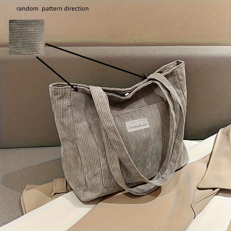 Elegante Damen Cordstoff Tasche | R&B
