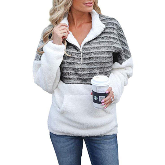 R&B | Bequemer Pullover aus Wollmischung für Frauen