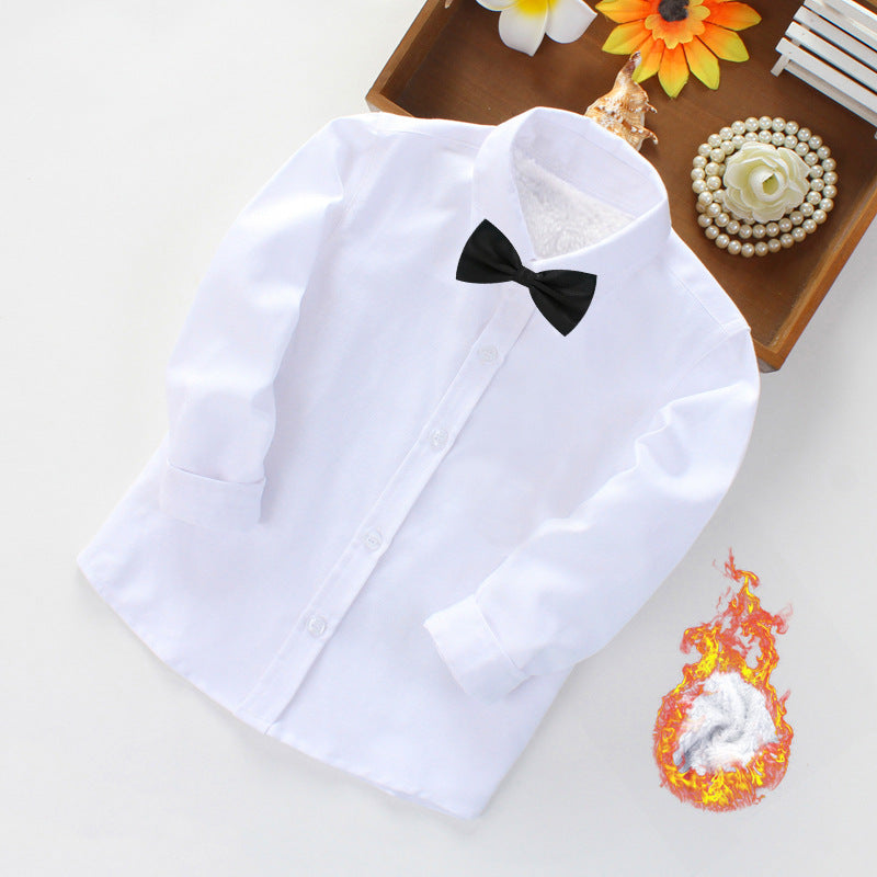 Damen Elegantes Langarmhemd mit weicher Innenseite R&B