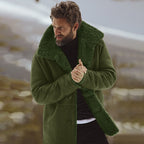 Herren kuscheliger Oversize-Mantel R&B