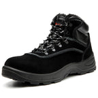 Wasserdicht Arbeitsschuhe Stahlkappe Schutzschuhe Warm Gefüttert Sicherheitsstiefel R&B