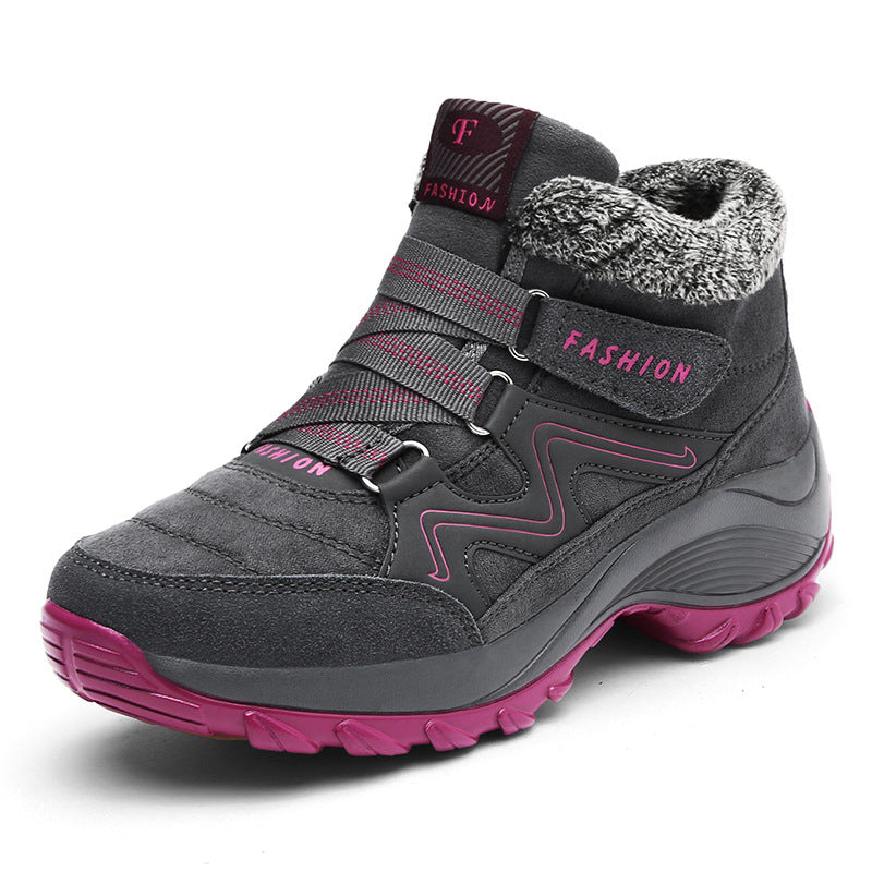 Damen Modische Winterstiefel mit komfortabler Fütterung und rutschfester Sohle R&B