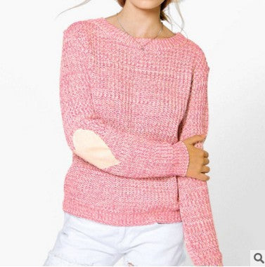 Damen Strickpullover mit Herz-Applikationen und lässiger Passform R&B