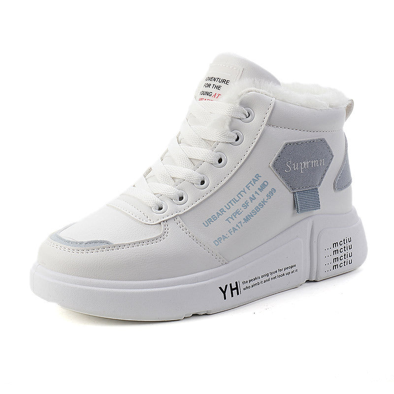 Damen Hohe Sneaker mit kuscheligem Innenfutter und trendigem Design R&B