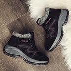 Damen Komfortable Winterstiefel mit Warmfutter und rutschfester Sohle