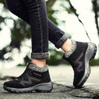 Damen Komfortable Winterstiefel mit Warmfutter und rutschfester Sohle