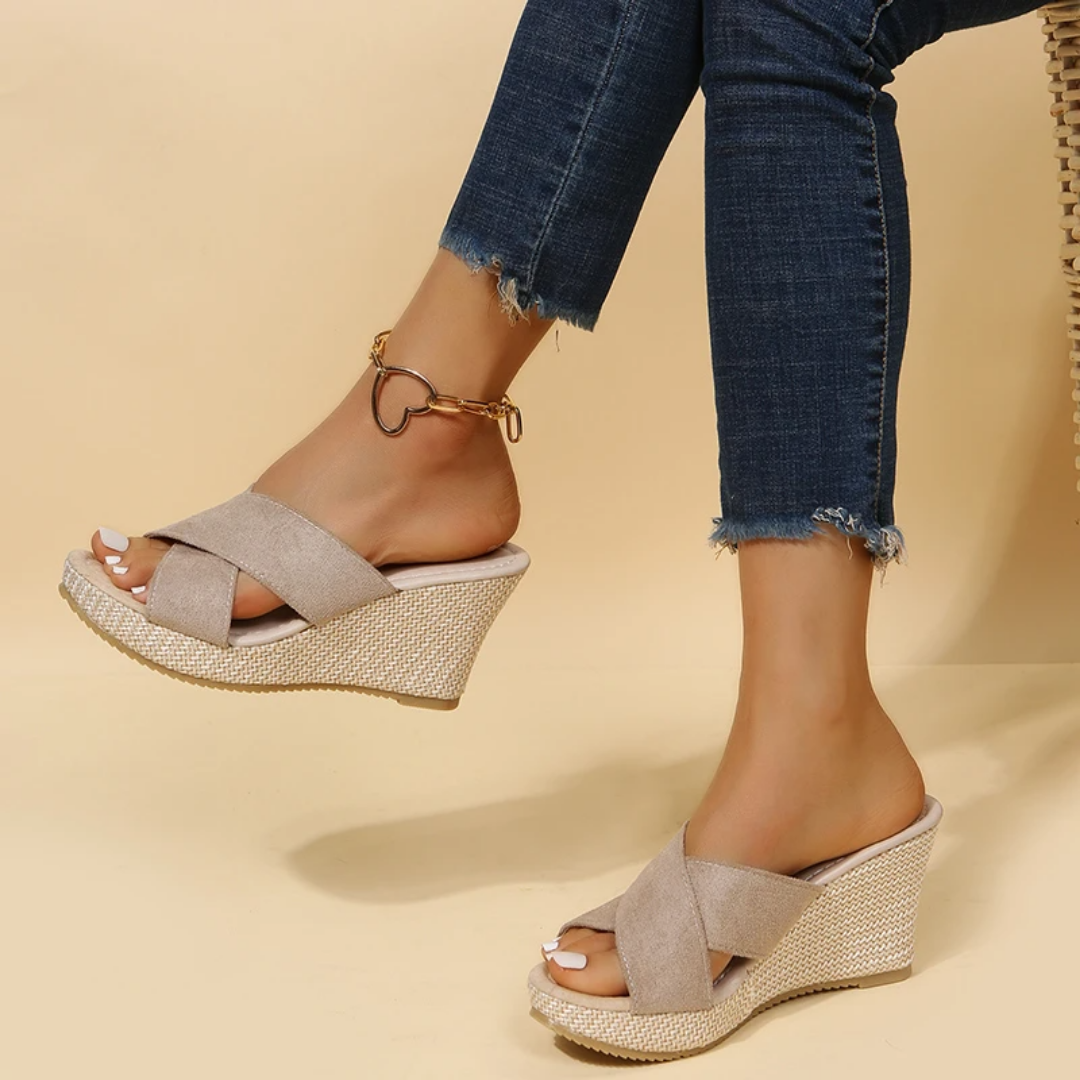 R&B | Damen Orthopädische Keilsandalen