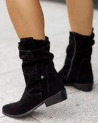 R&B | Modische Stiefel mit Flachen Absätzen