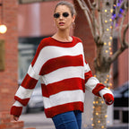 Damen lässiger Strickpullover R&B