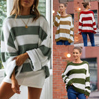 Damen lässiger Strickpullover R&B