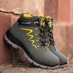 Sicherheit Ankle Schuhe Anti-smashing Stahl Kappe Kappe Stiefel Männer Bau Arbeit stiefel R&B