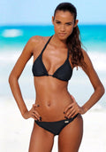 Damen Triangel-Bikini mit schmalen Trägern und verstellbarer Passform R&B