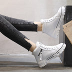 Damen hohe Sneaker mit warmem Innenfutter und rutschfester Sohle R&B