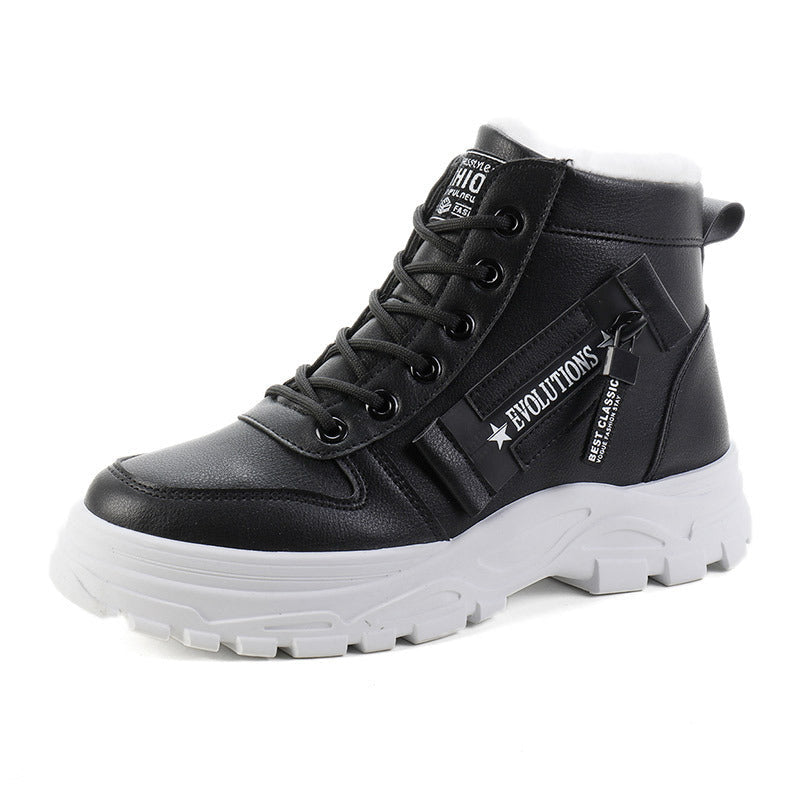 Damen Winter Sneaker mit kuscheligem Innenfutter und robustem Sohlenprofil R&B