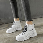 Damen Winterstiefel mit robustem Profil und kuscheligem Innenfutter R&B