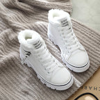 Damen hohe Sneaker mit warmem Innenfutter und rutschfester Sohle R&B