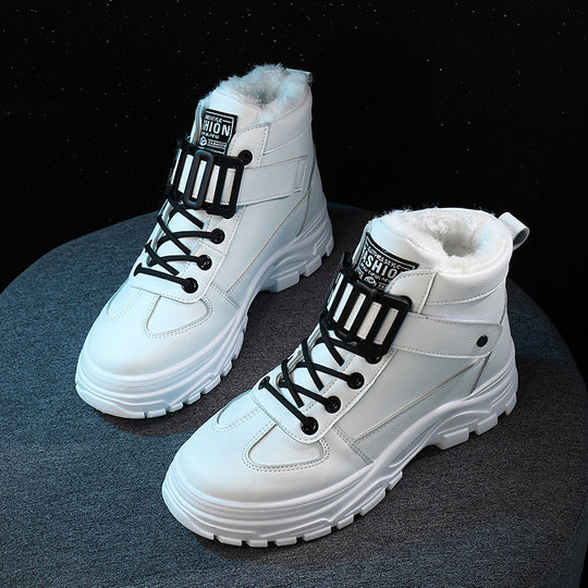 Damen Winterstiefel mit robustem Profil und kuscheligem Innenfutter R&B